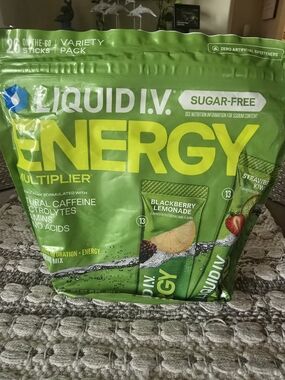Liquid I.V. Energy Multiplier Powder Sticks - Green
